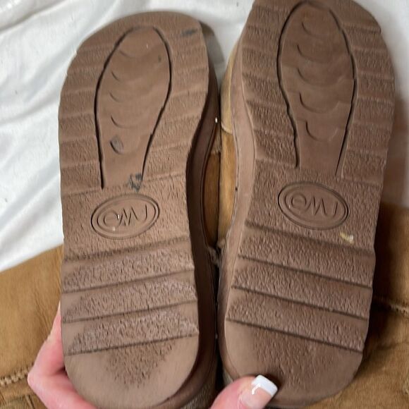 Emu Braided Tan Short Boots. Size Women 8/Men 7. - Picture 10 of 13